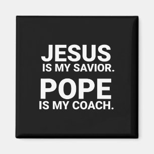 Imã Jesus É Meu Salvador Pope É Meu Treinador