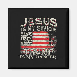 Imã Jesus É Meu Salvador Trump É Meu Dançarino Qr Trum
