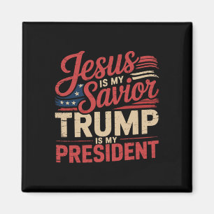 Imã Jesus É Meu Salvador Trump É Meu Presidente Bíblic
