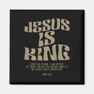 Imã Jesus é o rei Jesus João 14_6 Costume Christian (o