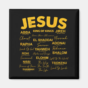 Imã Jesus É Rei Nomes de Deus Hebraico Jesus Cristão 
