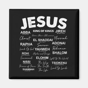 Imã Jesus É Rei Nomes de Deus Hebraico Jesus Cristão