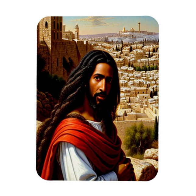 Ímã Jesus em Jerusalém Magnet (Vertical)
