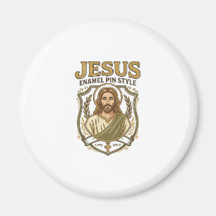 Imã Jesus Enamel Alfinete Estilo Jesus Enamel Alfinete