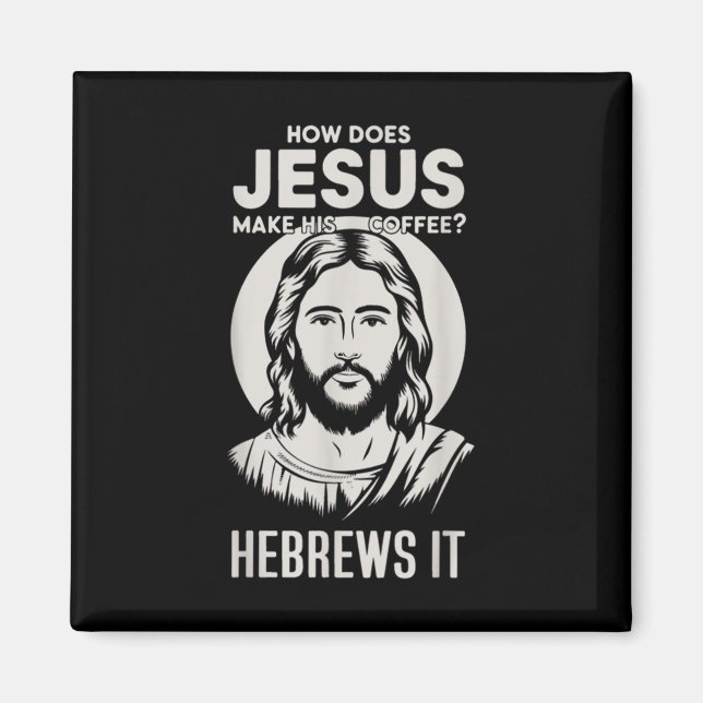 Imã Jesus Encara Como Jesus Torna Seu Café Hebre (Frente)