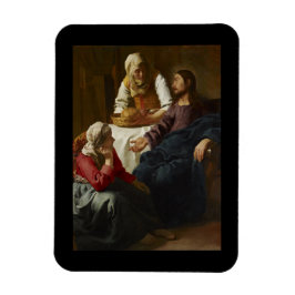 Ímã Jesus ensinando Maria e Martha