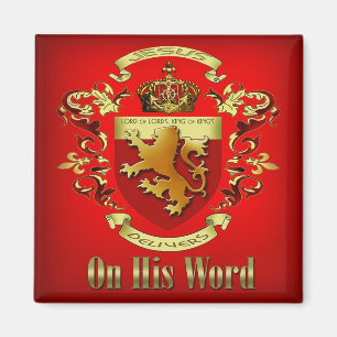 Imã "Jesus entrega em sua palavra" por Cheryl Daniels