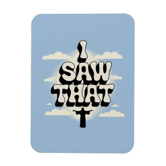 Ímã Jesus está te observando, eu vi aquele Jesus Meme (Vertical)