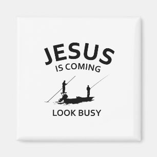 Imã Jesus está vindo, olhar ocupado
