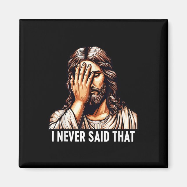 Imã Jesus Eu Nunca Disse Isso Desapontamento de Jesus  (Frente)