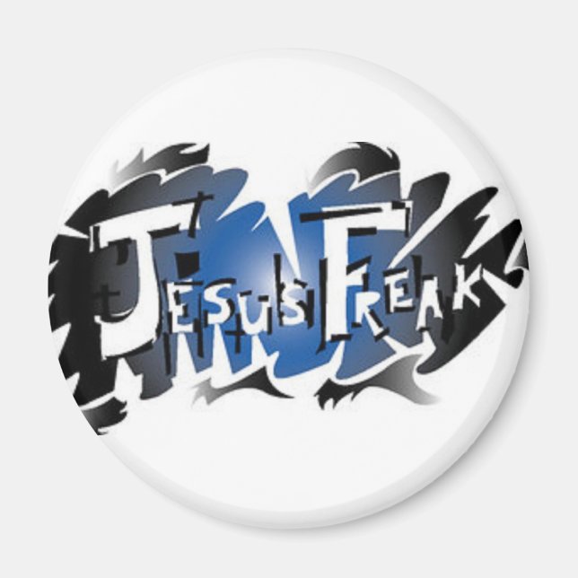 Imã Jesus Freak - Magnet (Frente)