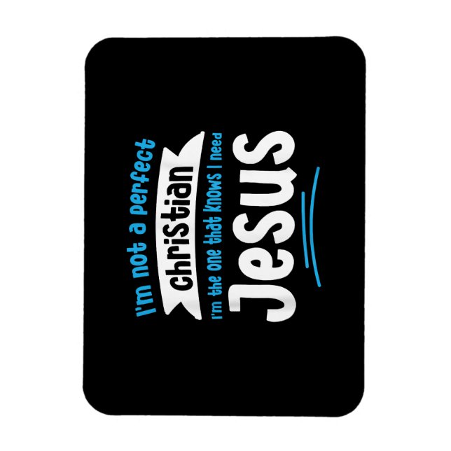 Ímã Jesus Homens Mulheres Brincadeiras Bíblias Cristãs (Vertical)