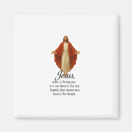 Imã Jesus in Red and White