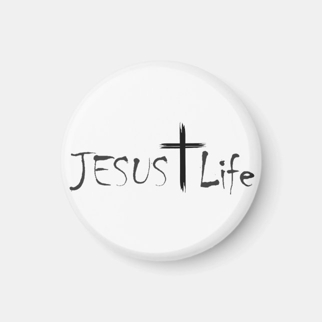 Imã JESUS Life Magnet (Frente)