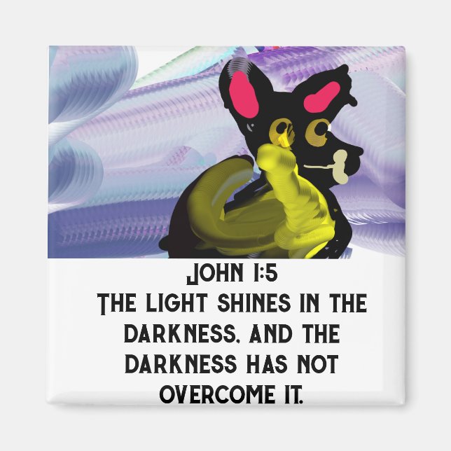 Imã jesus light win (Frente)