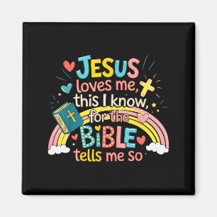 Imã Jesus Me Ama, Isso Eu Sei Meninos Crianças Jesus B