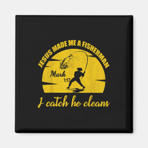 Imã Jesus Me Fez Um Pescador De Homens Camisa De Pesca