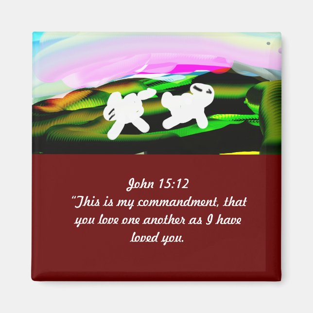 Imã Jesus mostra amor (Frente)