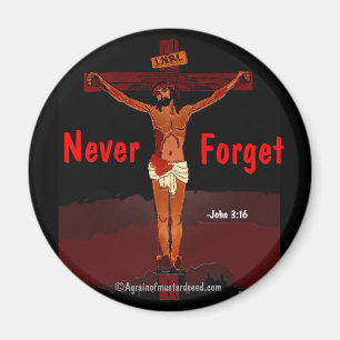 Imã Jesus na cruz