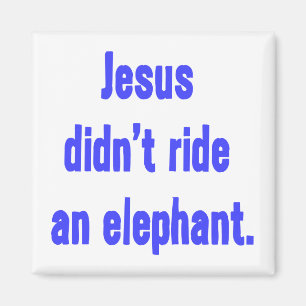 Imã Jesus Não Montou Elefante