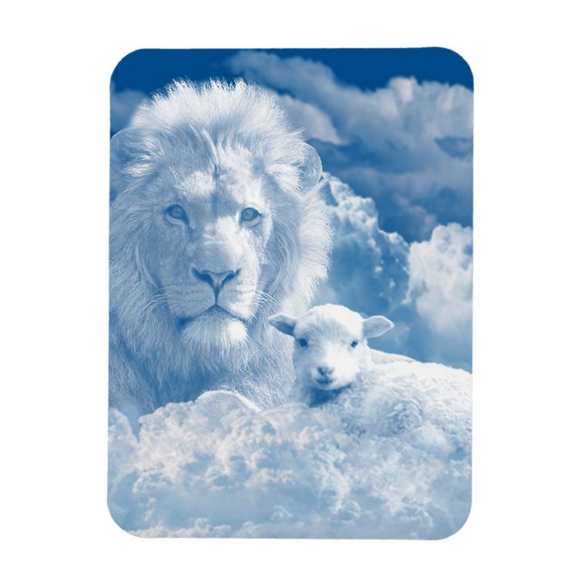 ÍMÃ JESUS O LAMB E JESUS O LÍON (Vertical)