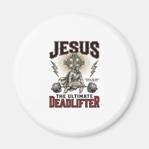Imã Jesus O Levantador de Peso Definitivo Camisa Crist