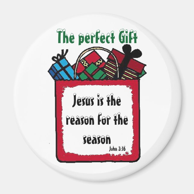 Imã Jesus, o presente perfeito personaliza-o (Frente)