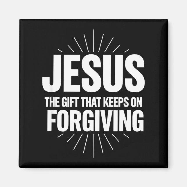 Imã Jesus O Presente Que Continua Perdoando Cristão R (Frente)