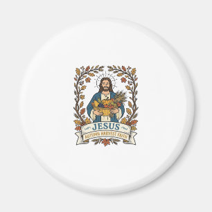 Imã Jesus Outono Colheita Fé Jesus Outono Colheita C