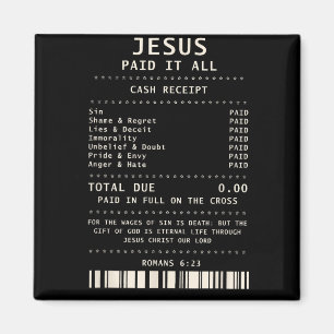 Imã Jesus Pagou Tudo Engraçado Bíblia Cristã Faith Ver