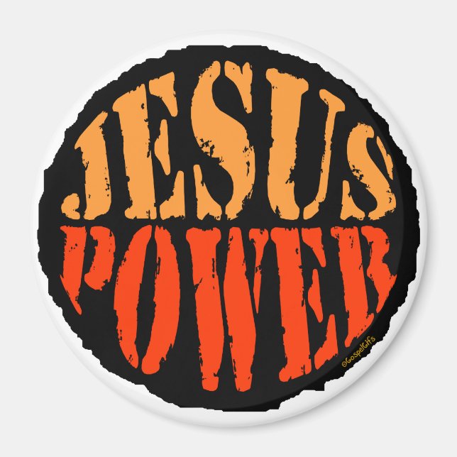 Imã Jesus Power (Frente)
