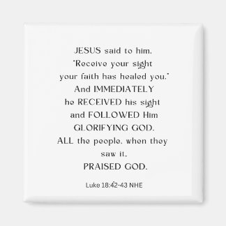 IMÃ JESUS RECEBA SUA MAGNET DE VISTA