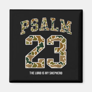Imã Jesus Salmo 23 O Senhor é Meu Pastor Camuflagem Cr