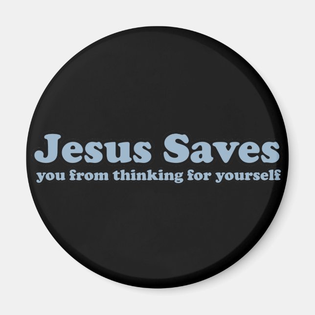 Imã Jesus salva sátira (Frente)