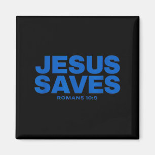 Imã Jesus Salva Versículo da Bíblia Romanos 10 9 Decla
