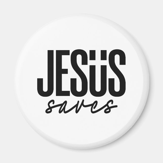 IMÃ JESUS SAVES (Frente)