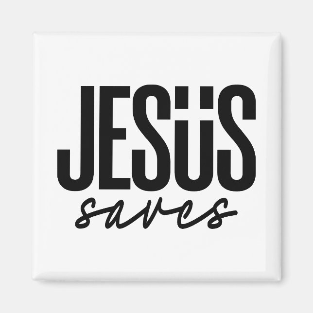 IMÃ JESUS SAVES (Frente)