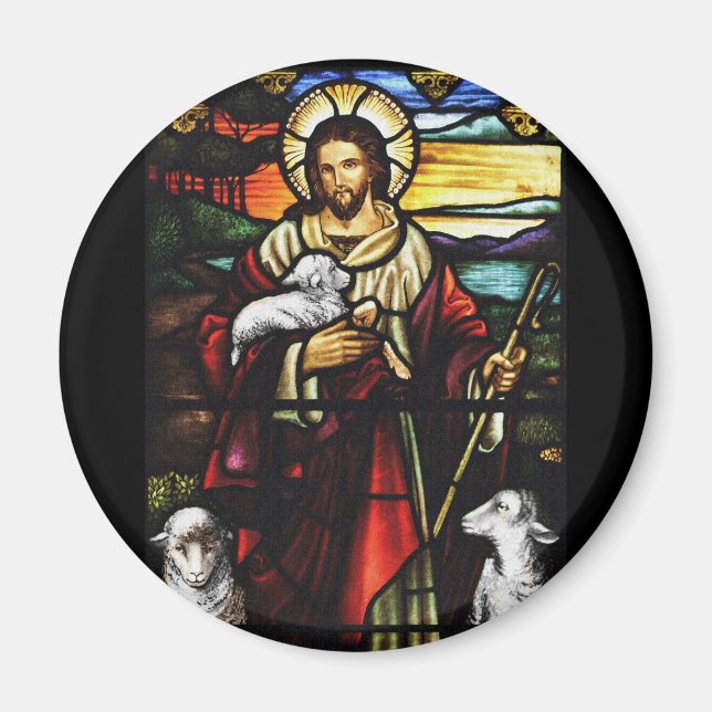 Imã Jesus Shepherd com sua ovelha (Frente)
