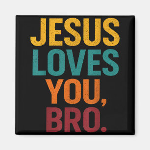 Imã Jesus Te Ama Bro Crianças Cristãs Engraçadas
