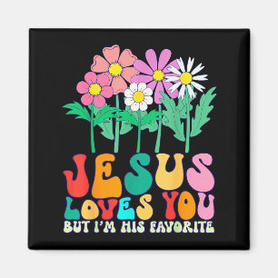 Imã Jesus Te Ama Mas Eu Sou Seu Favorito Deus Cristão 