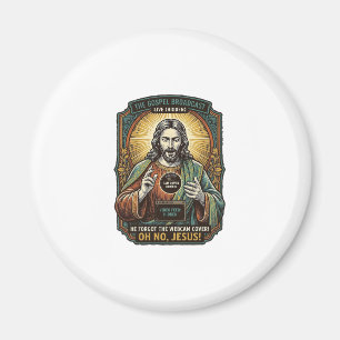 Imã Jesus Tela Preta Cobertura de Webcam Esquecida Vir