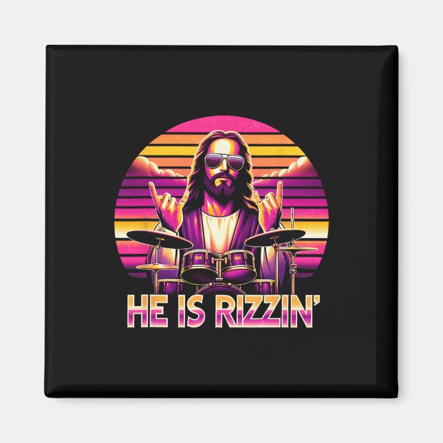 Imã Jesus Tem Rizzen Ele É Engraçado Cristão E (Frente)