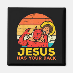 Imã Jesus Tem Suas Costas - Luta de Jesus do Sol Retro