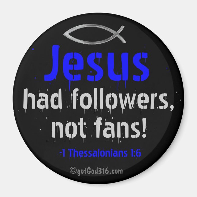 Imã Jesus tinha seguidores gotGod316.com Escritura (Frente)