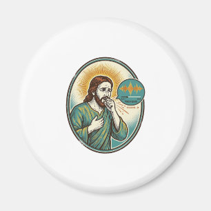 Imã Jesus Tossindo Nota de Voz de Audio Mensagem de Te
