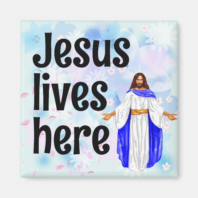 Imã Jesus vive aqui (Frente)