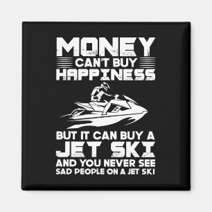 Imã Jet Skiing Money não pode Comprar a felicidade, ma