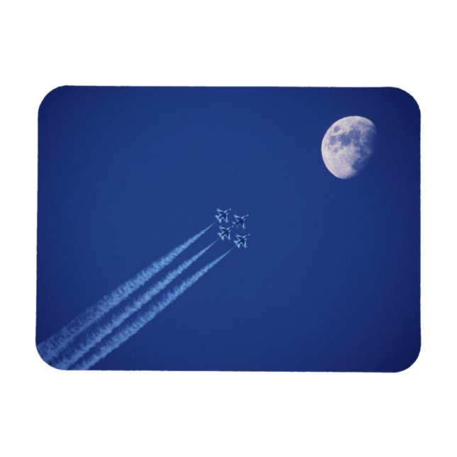 Ímã Jets Próximo à Lua | Colúmbia Britânica (Horizontal)