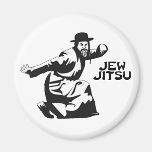 Imã Jew Jitsu Magnet   Presentes do Bar judeu Mitzvah