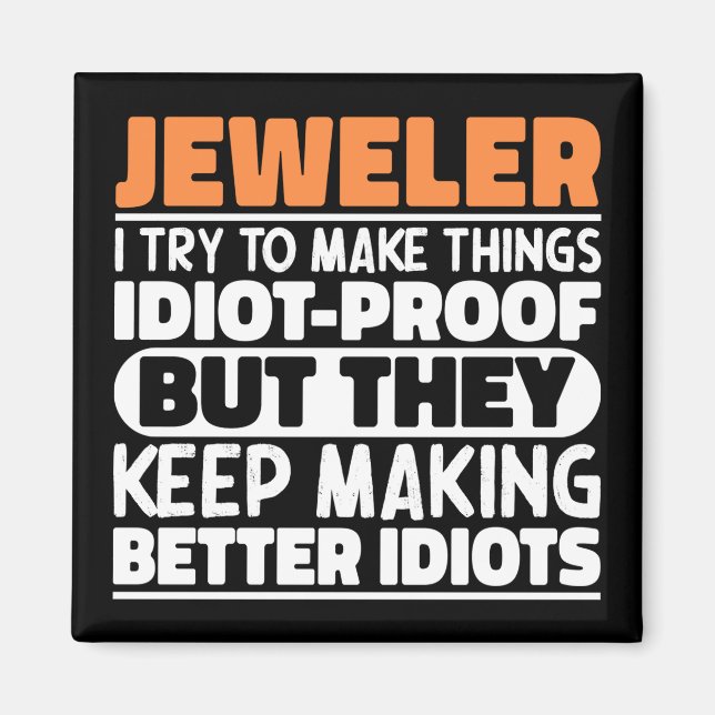Imã Jeweler, Tento Engraçá-Lo. (Frente)